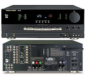 AVR 220 - Black - Audio/Video Receiver With Dolby Digital & DTS (55 watts x 2 | 45 watts x 5) - Hero